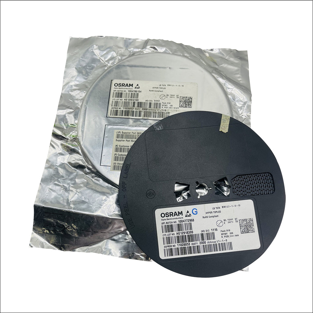 LED LBT676K2L21010R18ZF: Blue, SMD, 2000 pcs OSRAM